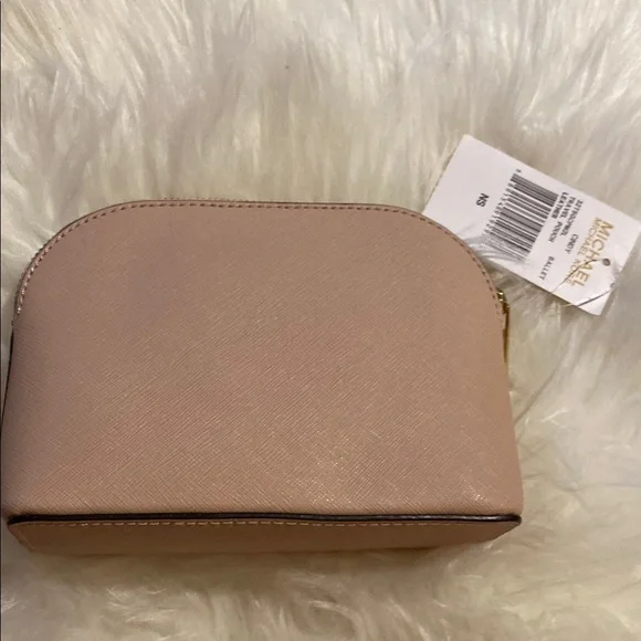 Michael Kors Pink Leather Pouch - Picture 2 of 4